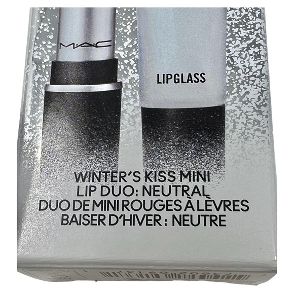 ‼️SOLD‼️MAC COSMETICS Winter’s Kiss Mini Lip Duo in NEUTRAL, Holiday Exclusive - Picture 6 of 6